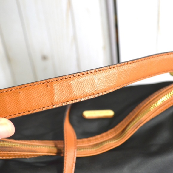 Michael Kors Nylon Convertible Purse Bag Satchel - Picture 4 of 7